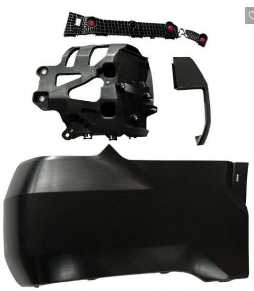 TOYOTA TUNDRA 2022-2025 — REAR BUMPER END ASS'Y RH; PRIMED; W/O SENSOR; W/ WHEEL OPENING; 2022-2025