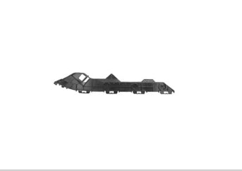 TOYOTA COROLLA 2009-2013 — REAR BUMPER SUPPORT BRACKET RH; 2009-2013