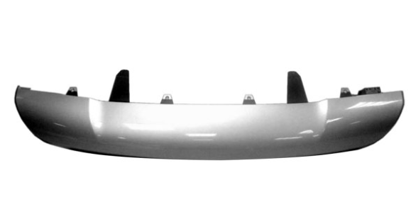 TOYOTA RAV4 2013-2018 — REAR LOWER VALANCE; SILVER METALLIC; W/ HANDS-FREE LIFTGATE; RAV4 2016-2018