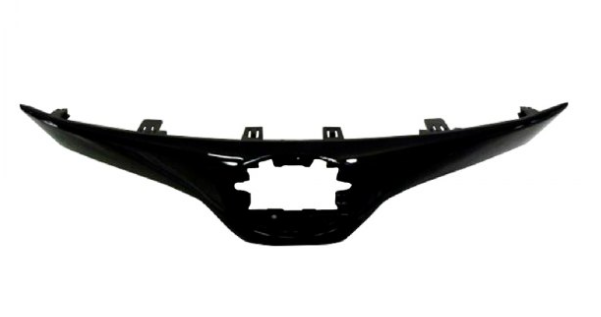 TOYOTA COROLLA HBACK 2019-2025 — FRONT UPPER GRILLE; BRIGHT BLACK; 2019-2025