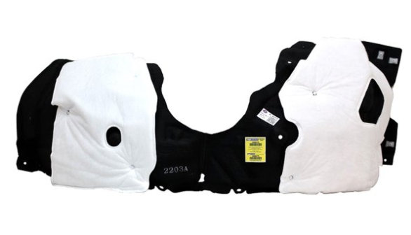 TOYOTA SIENNA 2021-2025 — FRONT FENDER LINER RH; INSULATION/HEAT FORMED; 2021-2025