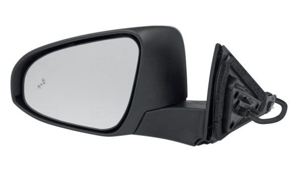 TOYOTA CAMRY 2015-2017 — MIRROR LH; POWER/HEATED/BLIND/CONVEX GLASS/MAN-FOLDING ; CAMRY/HYB 2016-2017