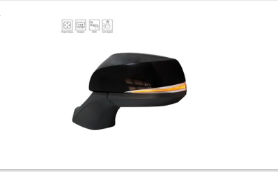 TOYOTA HIGHLANDER/HYB 2020-2025 — MIRROR LH; PTM; 7 PIN PLUG; POWER/HEATED/BLIND DETECTION/TURN SIGNAL; HIGHLANDER/HYB 2020-2025