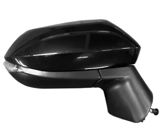 TOYOTA COROLLA 2020-2025 — MIRROR RH; JAPAN/USA BUILT; POWER/HEAT/TURN SIGNAL; SEDAN 20-24/HBACK 19-25
