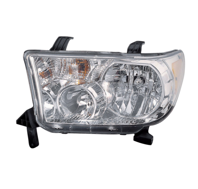 TOYOTA TUNDRA 2007-2013 — HEAD LAMP LH; W/O LEVEL ADJUSTER; SEQUOIA 08-17; TUNDRA PICKUP 07-13