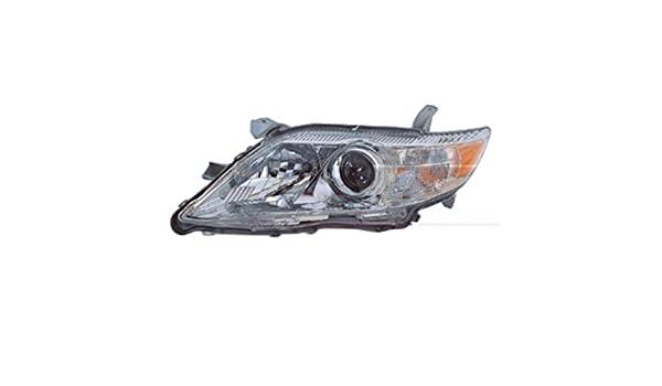 TOYOTA CAMRY 2007-2011 — HEAD LAMP LH; USA BUILT; FOR BASE/LE/XLE; 2010-2011 CAPA