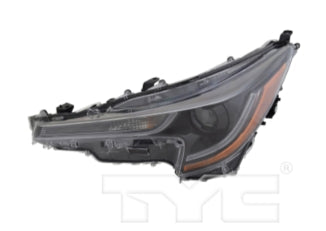 TOYOTA COROLLA 2020-2025 — HEADLIGHT LH; US/JAPAN; L/LE TRIM; SEDAN 2020-2022 CAPA