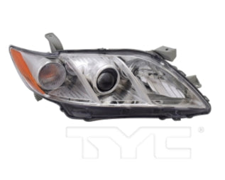 TOYOTA CAMRY 2007-2011 — HEAD LIGHT RH; USA BUILT MODELS; CAMRY 2007-2009 ( EXCEPT SE)