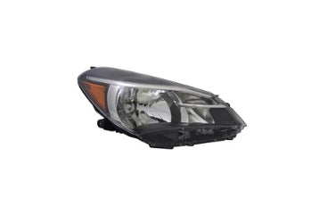 TOYOTA YARIS 2015-2020 — HALOGEN HEADLIGHT RH; W/O LED; CE/L/LE HBACK 2015-2017