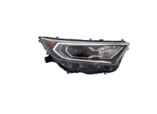 TOYOTA RAV4 2019-2025 — LED HEADLIGHT RH; W/O ADAPTIVE; RAV4_PRIME 2021