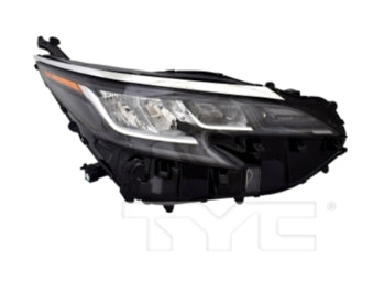 TOYOTA SIENNA 2021-2025 — HEADLIGHT RH; LE AND XLE MODELS; 2021-2025