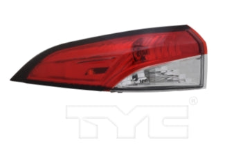 TOYOTA COROLLA 2020-2025 — OUTER TAIL LIGHT LH; CLEAR LENS; JAPAN BUILT; L/LE/SE/HYBRID LE; 2020-2025 CAPA