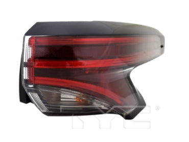 TOYOTA SIENNA 2021-2025 — LED OUTER TAIL LIGHT RH; LE/XLE/WOODLAND EDITION; 2021-2022 CAPA