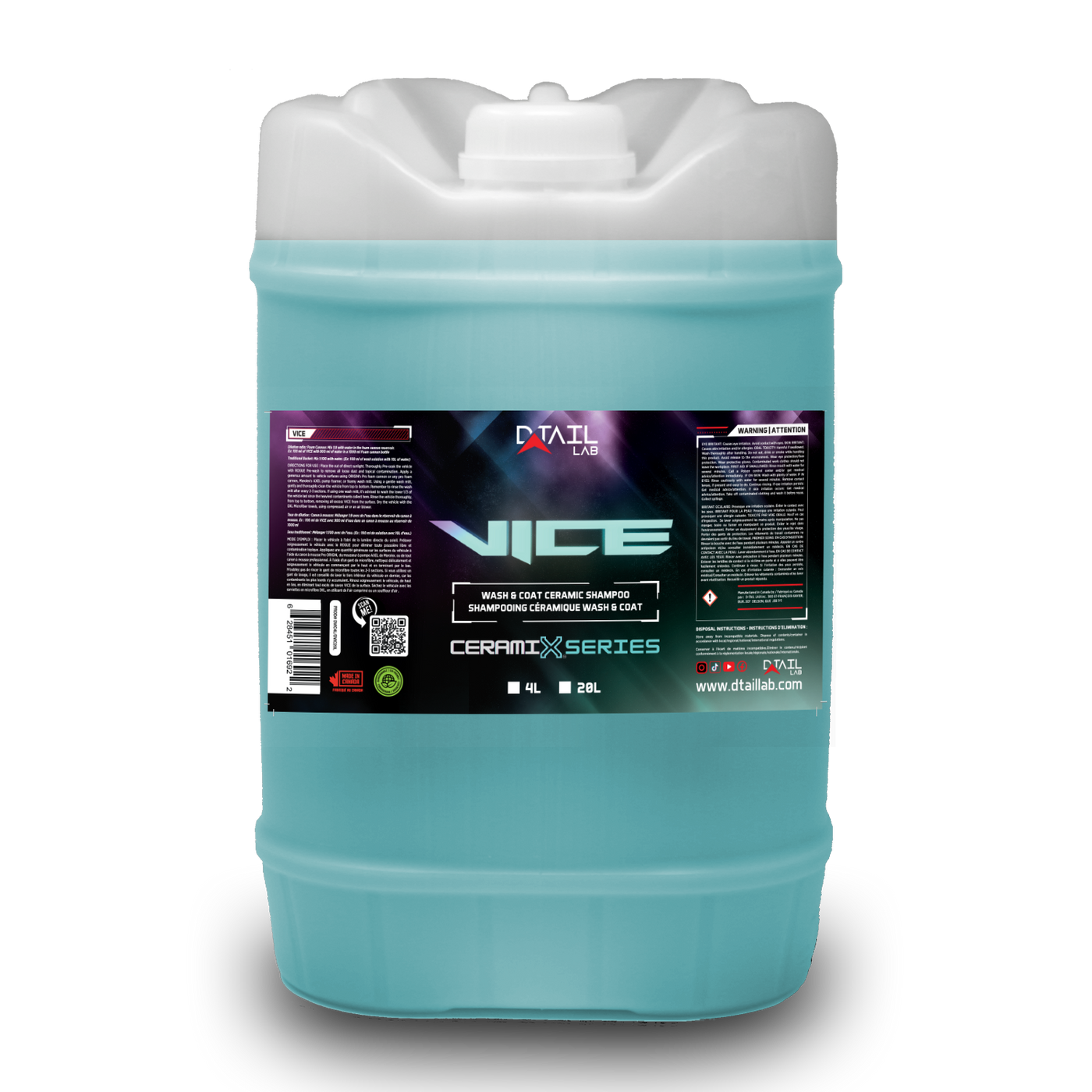 VICE Wash & Coat Ceramic Shampoo