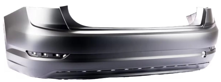 VOLKSWAGEN JETTA 2019-2025 — REAR BUMPER PRIMED; FOR GLI; 2022-2025