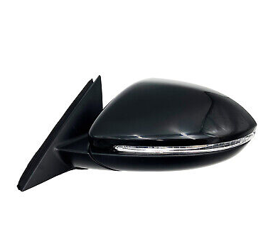 VOLKSWAGEN JETTA 2019-2025 — MIRROR LH; POWER/HEATED/SIGNAL/BLIND/MEMORY; JETTA 2019-2025