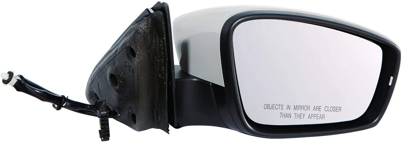 VOLKSWAGEN JETTA 2011-2018 — DOOR MIRROR RH; PWR/HEAT/SIGNAL; W/PRIMED COVER; W/FOLDING ;JETTA 11-18