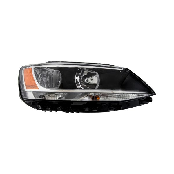 VOLKSWAGEN JETTA 2011-2018 — HEAD LAMP HALOGEN RH; SEDAN 2011-2016