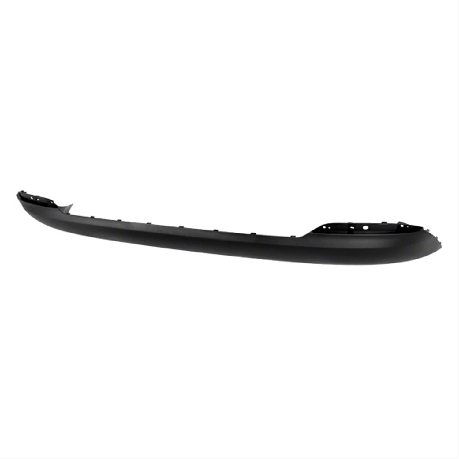 KIA FORTE 2014-2016 — REAR BUMPER SPOILER; MAT-DARK GRAY; W/O EXHAUST HOLE; FORTE 2014-2016 CAPA