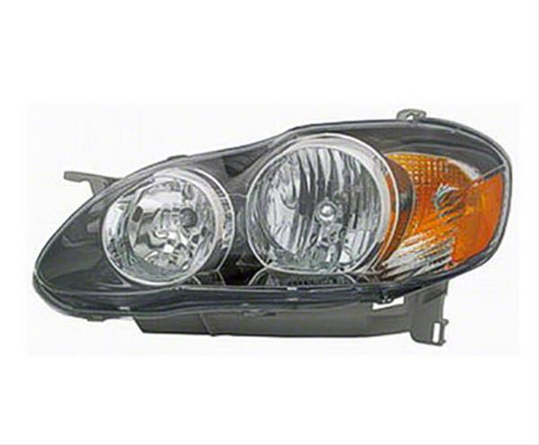 TOYOTA COROLLA 2003-2008 — HEAD LAMP LH; FOR S / XRS SEDAN 2005-2008