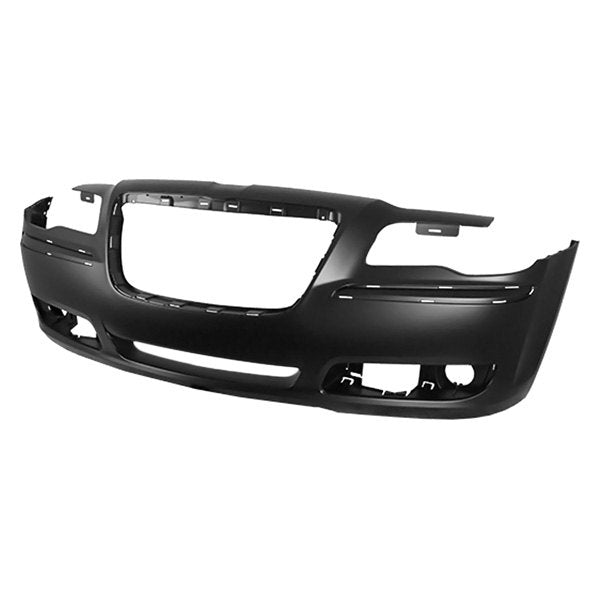 CHRYSLER 300 2011-2023 — FRONT BUMPER PRIMED; W/O SENSORS; 300 2011-2014 (EXCEPT SRT ) CAPA
