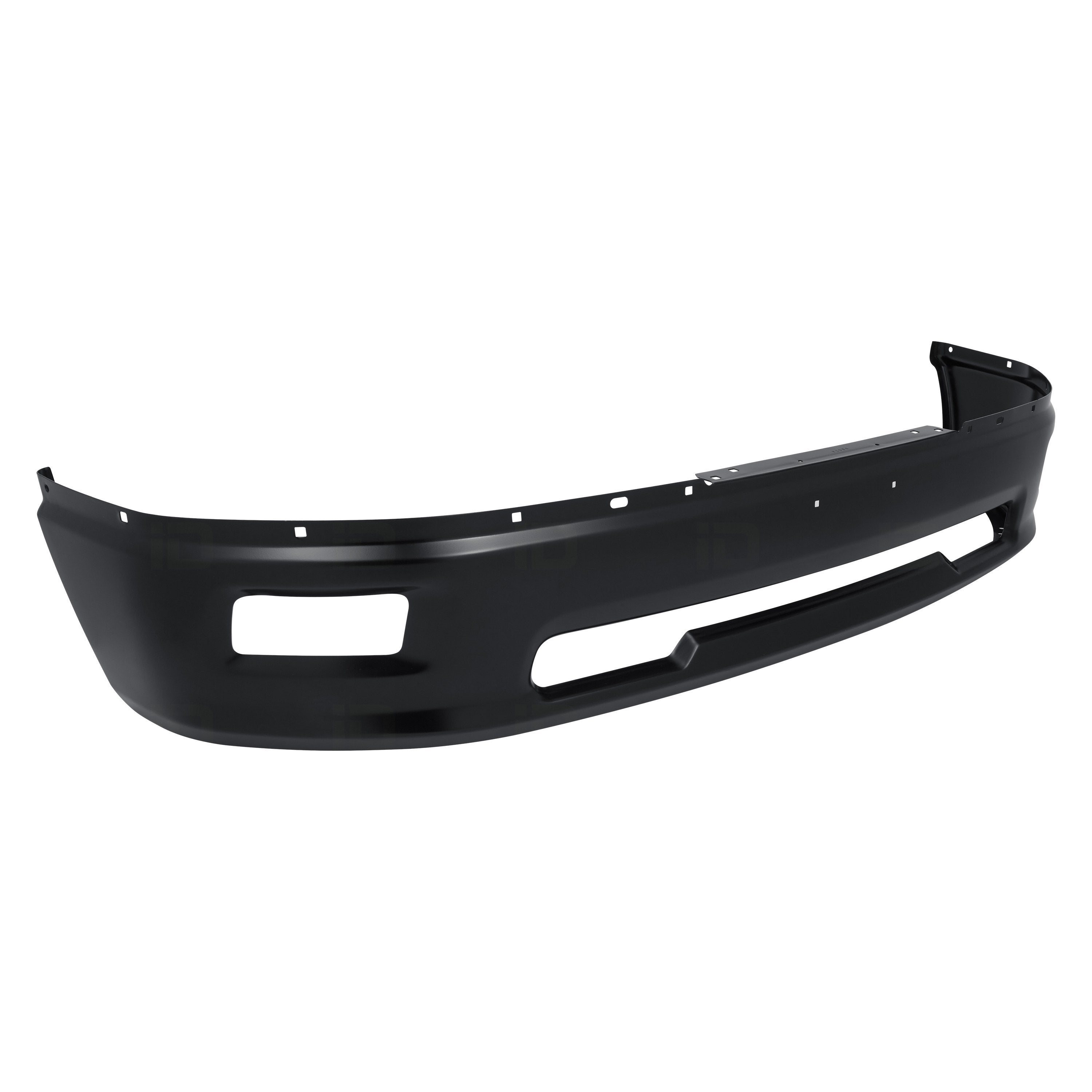 DODGE PICKUP 2009-2010 — FRONT BUMPER FACE BAR; PAINTED; W/FOG LAMP HOLES; RAM1500 09-10/RAM PICKUP-RAM-1500 11-12