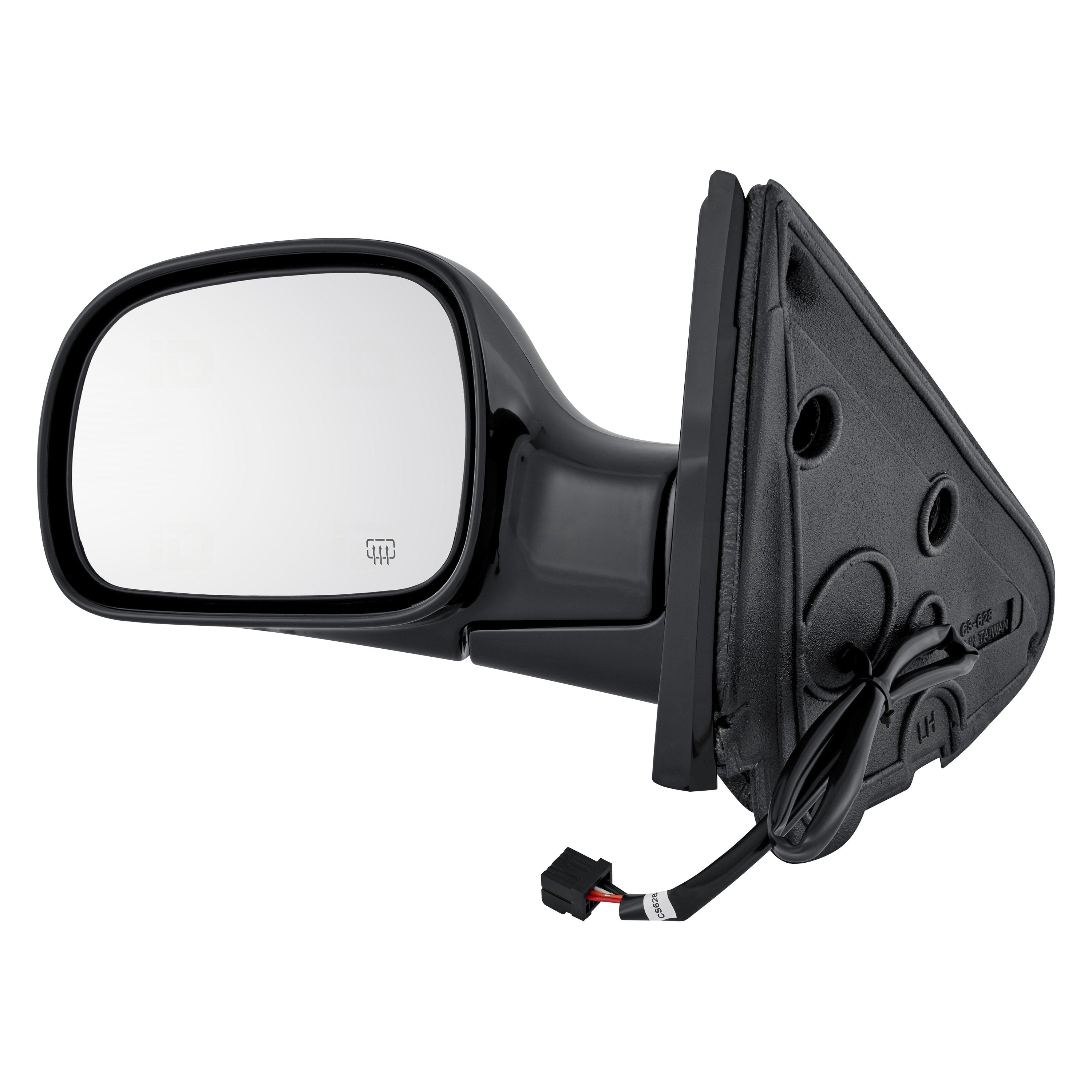 DODGE CARAVAN 2001-2007 — MIRROR LH; POWER/HEATED ; W/O MEMORY/DIMMING; CARAVAN/TOWN-COUNTRY 01-07; VOYAGER 01-03
