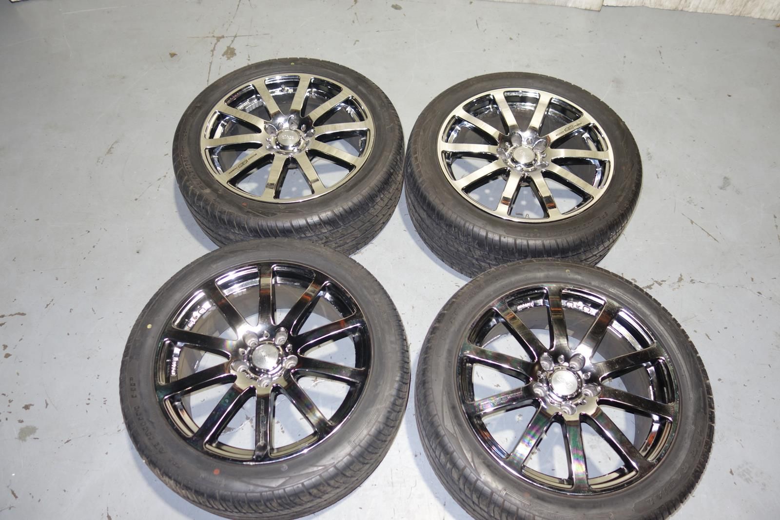 JDM Acura RL Legend Mugen Rims Wheels Tires Mags 18x8 +50 5x120 KB1 OEM Japan