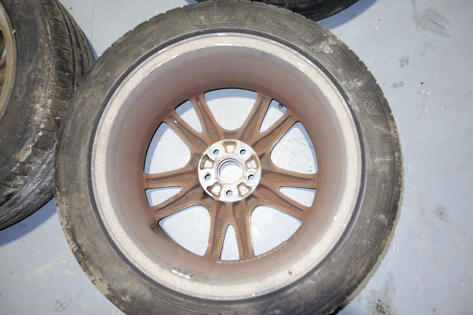 JDM Subaru Impreza WRX STI GDB Gold Enkei 5x100 Wheels Rims Mags Brembo Clearance 17x7.5J +53 V7 V8