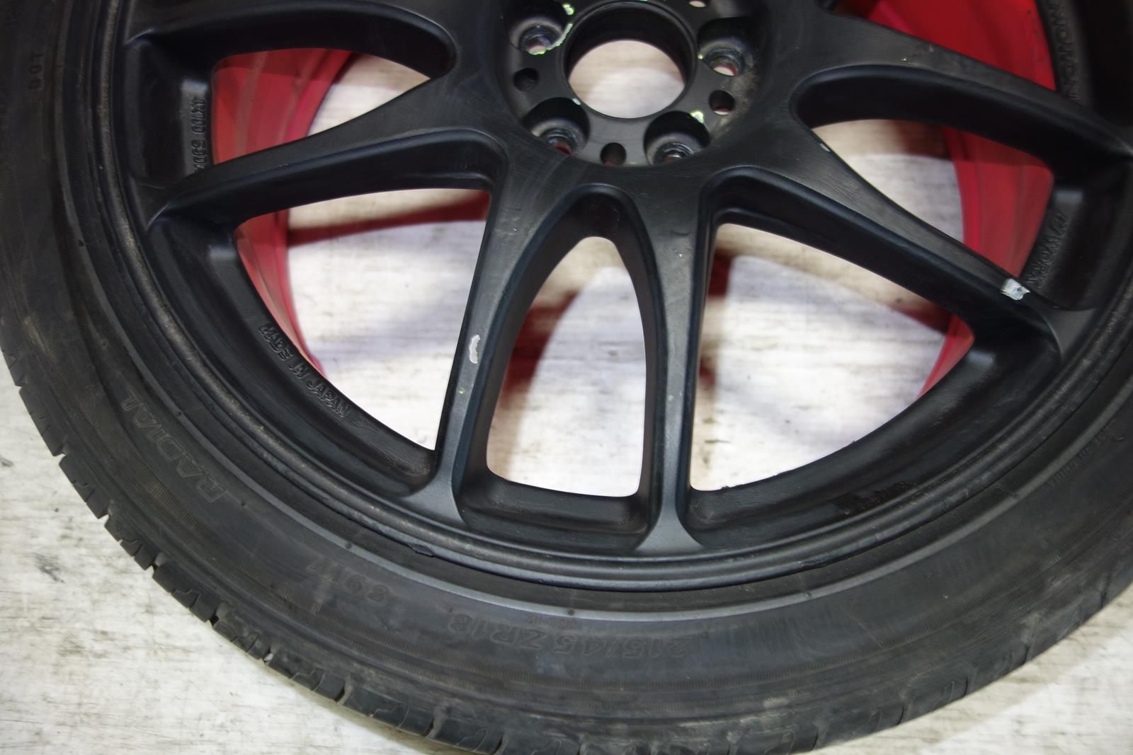 JDM Work Emotion Kiwami Wheels Rims Tires 5x100 18x7 +55 Offset Japan