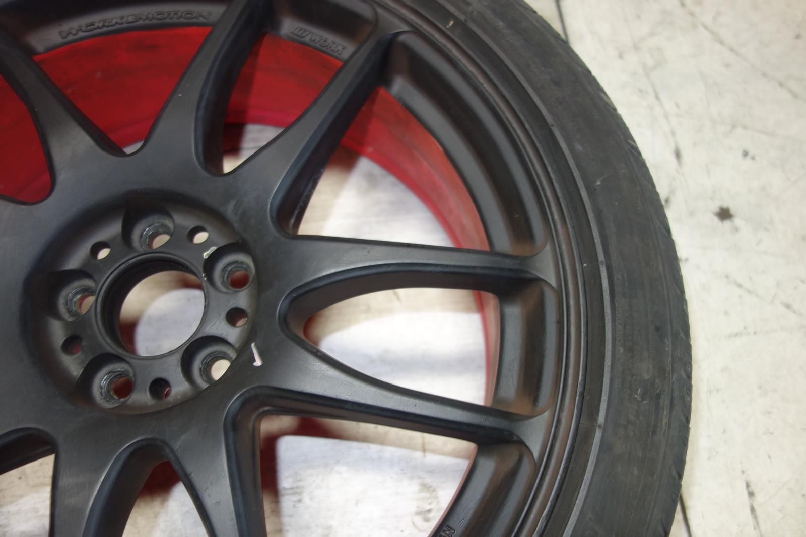 JDM Work Emotion Kiwami Wheels Rims Tires 5x100 18x7 +55 Offset Japan