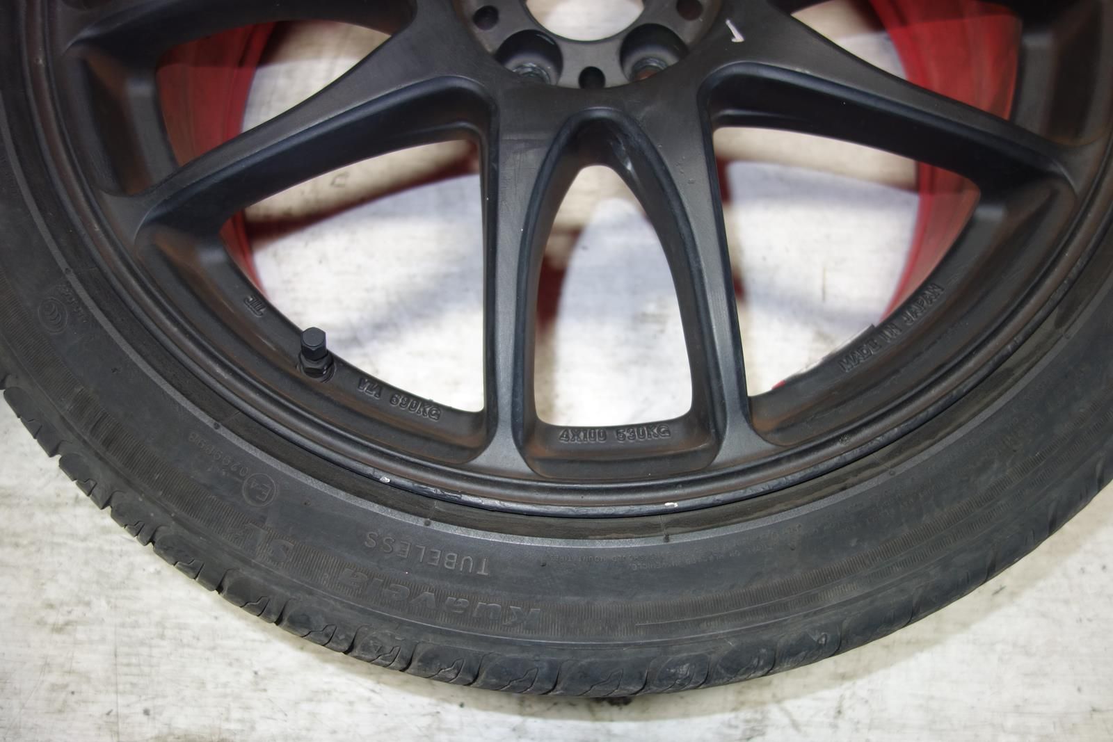 JDM Work Emotion Kiwami Wheels Rims Tires 5x100 18x7 +55 Offset Japan