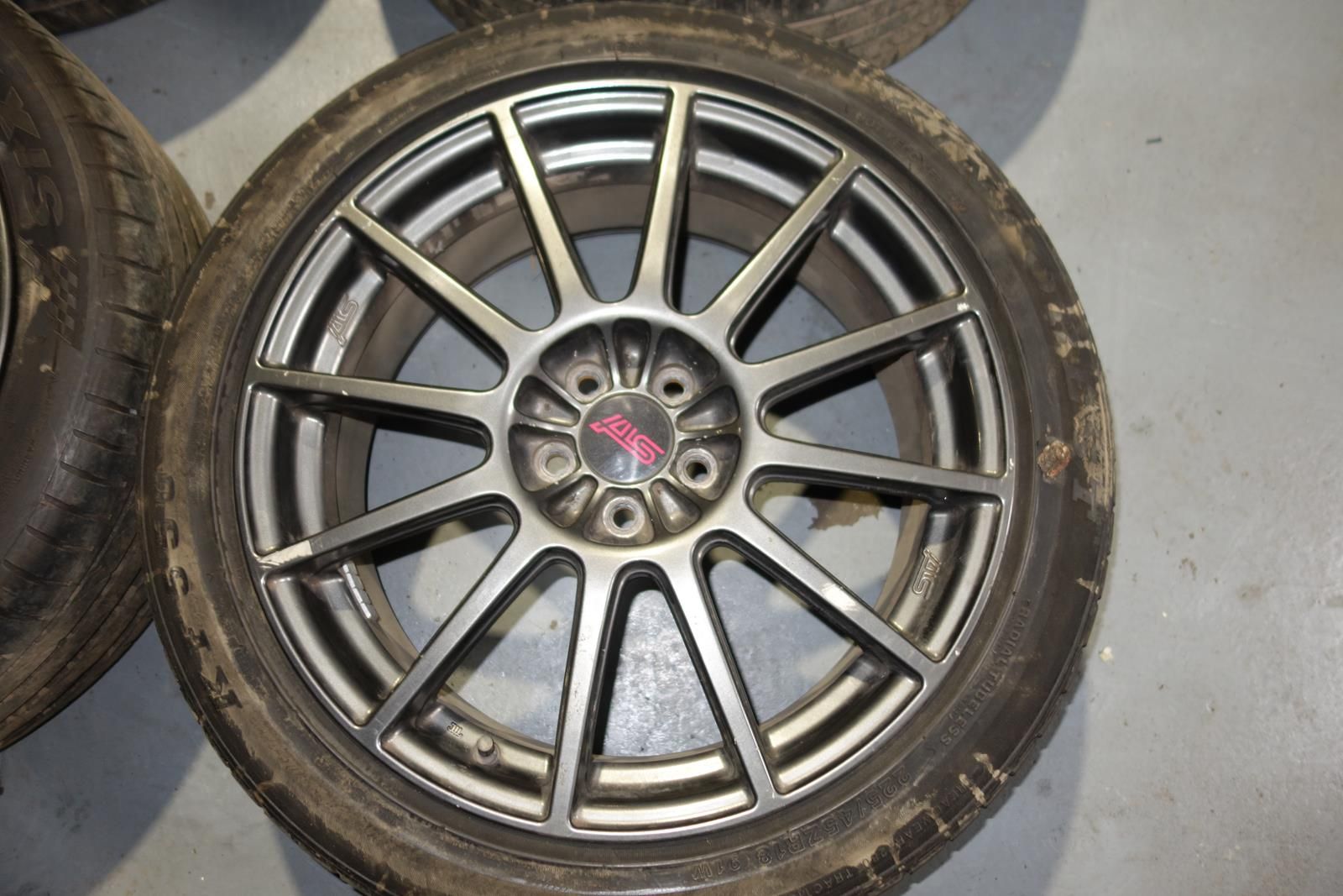 JDM Subaru STi Enkei 5x100 Wheels Rims Mags 18