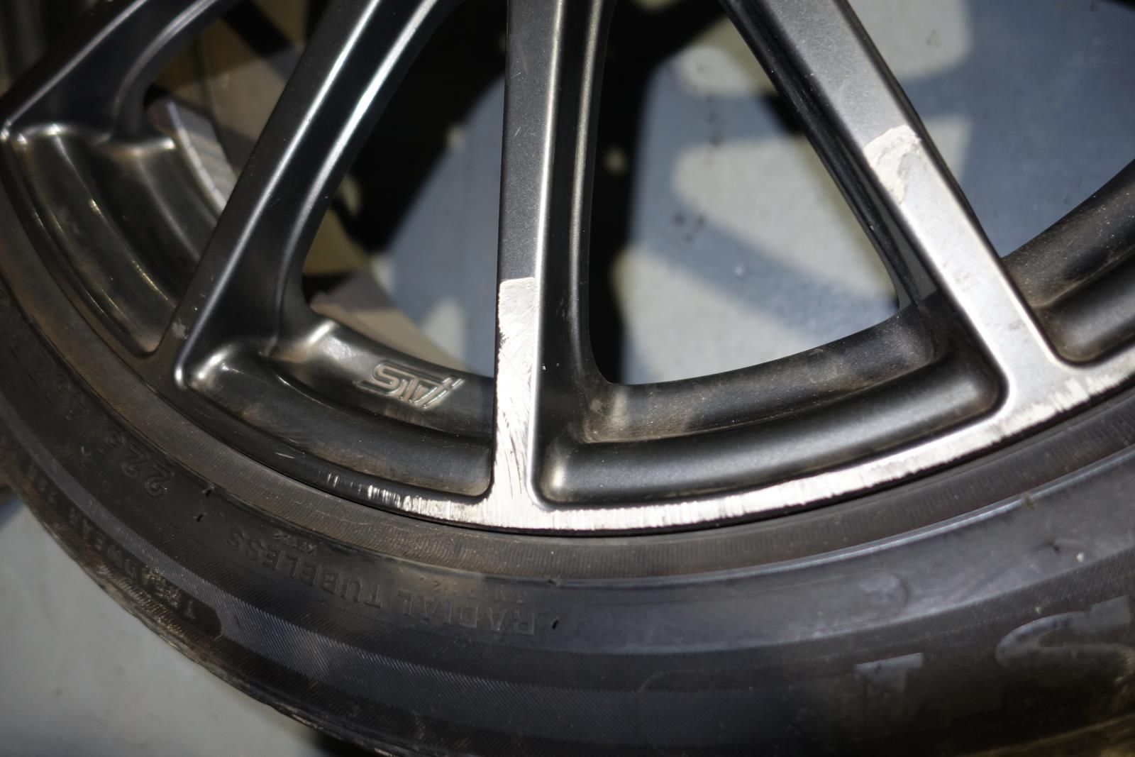 JDM Subaru STi Enkei 5x100 Wheels Rims Mags 18