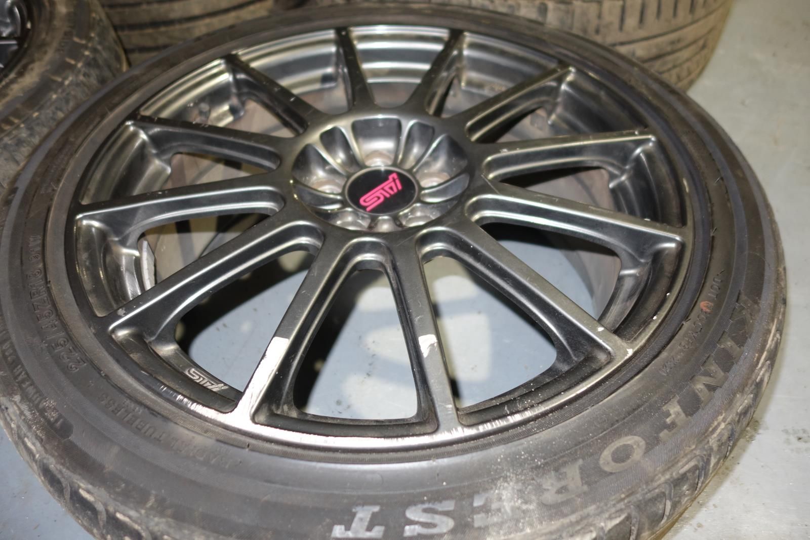 JDM Subaru STi Enkei 5x100 Wheels Rims Mags 18