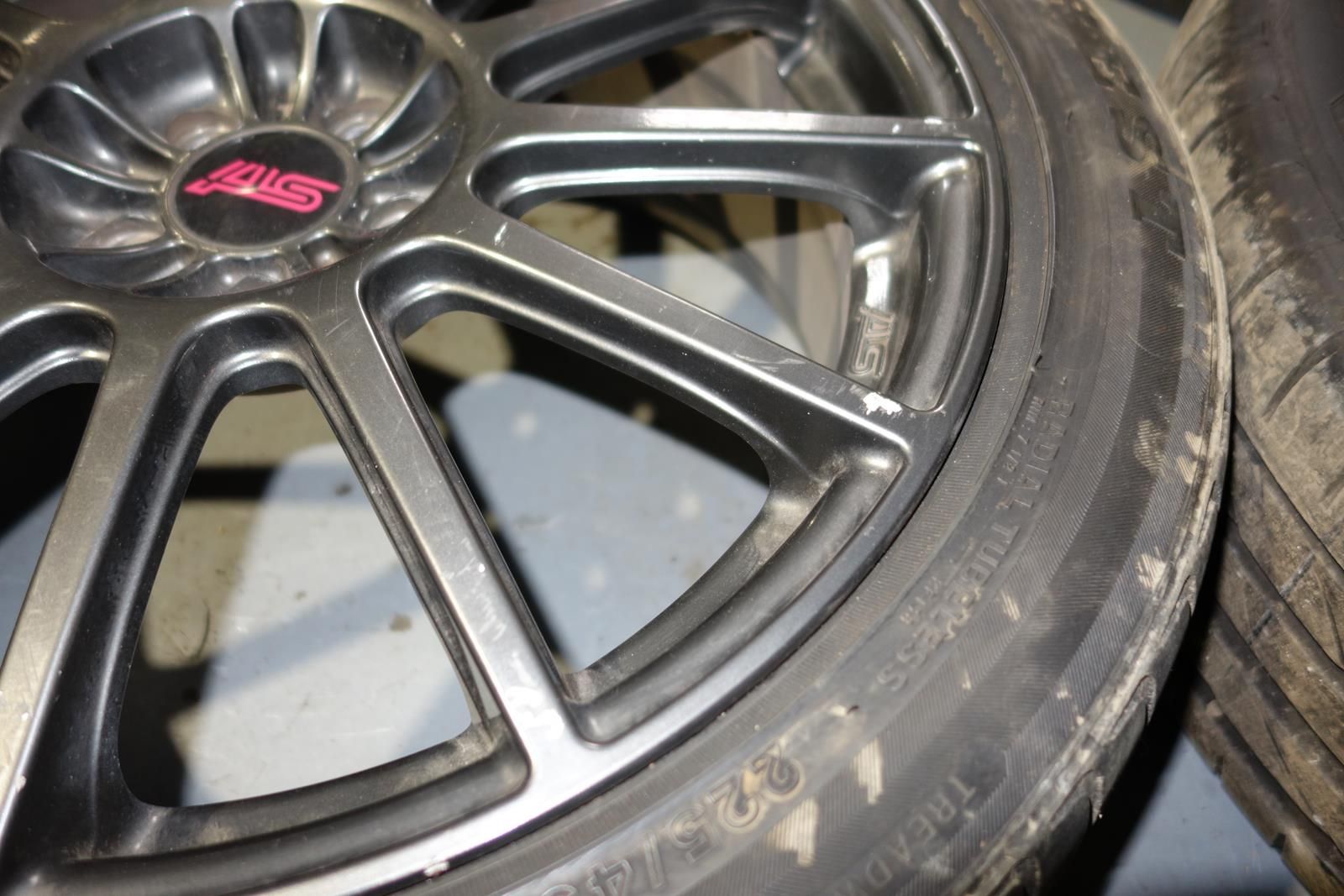 JDM Subaru STi Enkei 5x100 Wheels Rims Mags 18