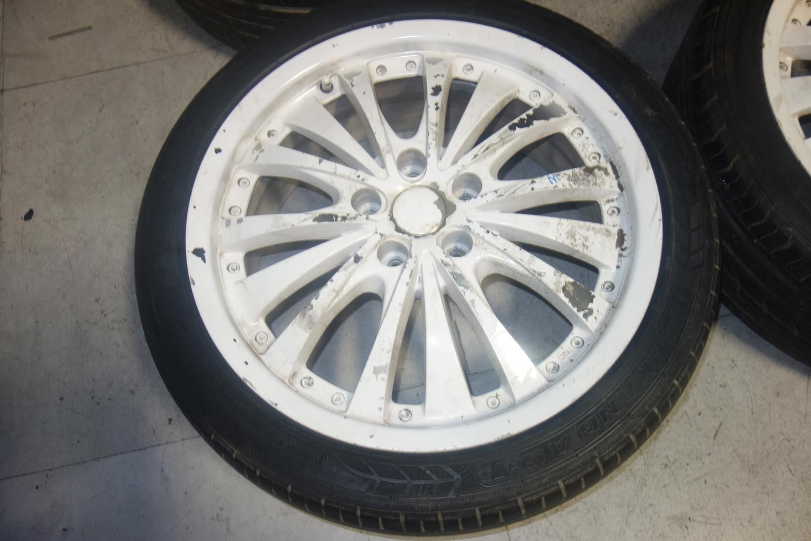 JDM Razero Rims Wheels Mags 5x114.3 18x7 +48 Lexus Toyota Honda Mazda Nissan