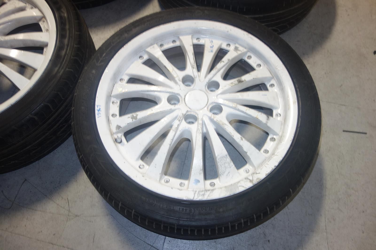 JDM Razero Rims Wheels Mags 5x114.3 18x7 +48 Lexus Toyota Honda Mazda Nissan