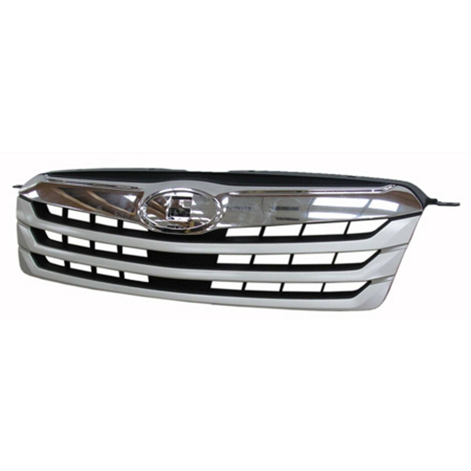 SUBARU OUTBACK 2010-2014 — GRILLE DK-GRAY W/CHR & SILVER MLDG 10-12