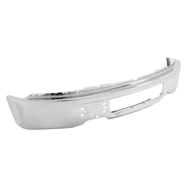 FORD PICKUP F150 2009-2014 — FRONT BUMPERF FACE BAR ; CHROME; W/O FOG LAMP HOLES (STEEL); FORD LIGHTDUTY 2009-2014