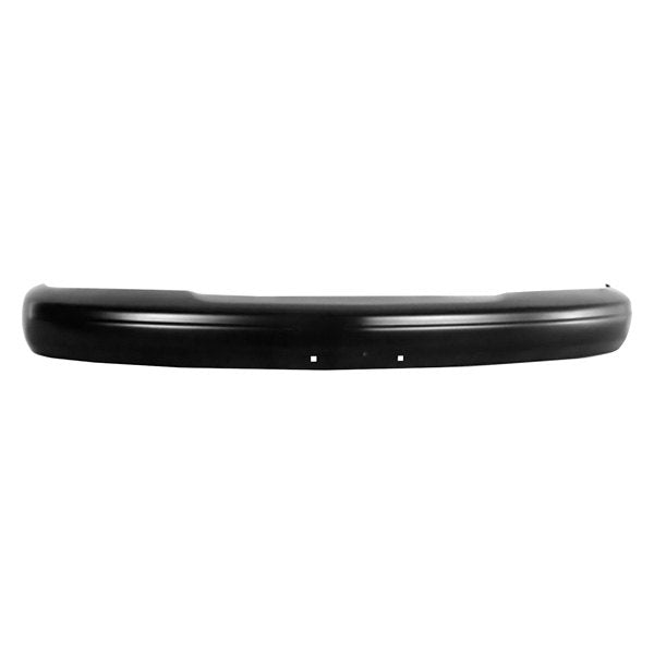 CHEVROLET EXPRESS VAN 1996-2002 — FRONT FACE BAR; PRIMED SILVER; W/O TOP PAD HOLES; EXPRESS/SAVANA 96-02