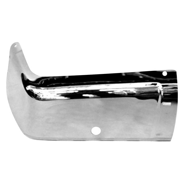 CHEVROLET SILVERADO PICKUP 2007-2013 — REAR BUMPER END RH; CHROME; W/ SENSORS; SVRADO/SIERRA 07-13; SVRADO/SIERRA 25-3500 11-14; HYBRID 09-13