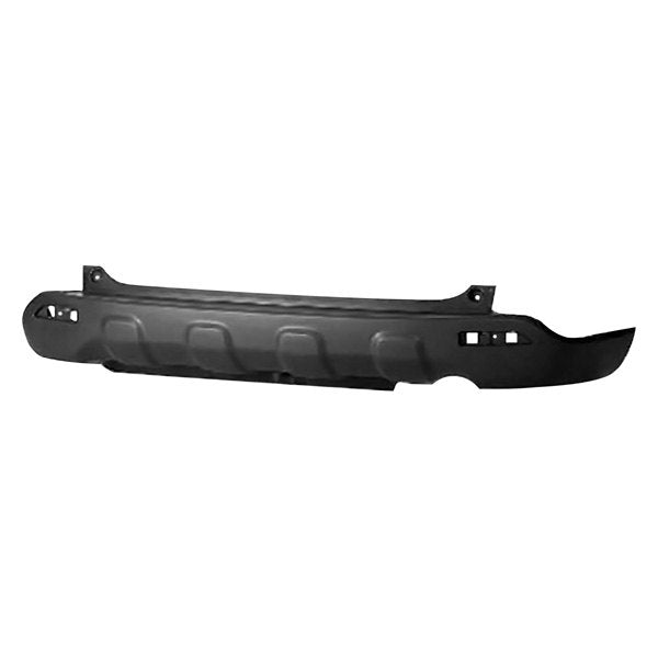 HONDA CRV 2007-2011 — REAR CENTER BUMPER TEXT-DK-GRAY; CRV 2007-2009 CAPA