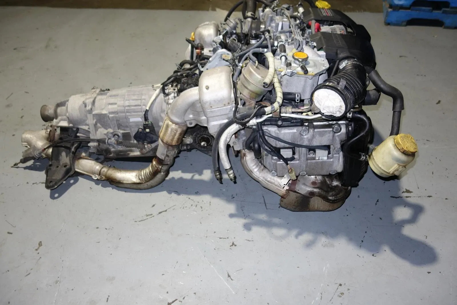 JDM Subaru Legacy GT 2.0L DOHC Twin Turbo EJ206 Engine Automatic Transmission ECU JDM EJ206-TT Motor EJ20