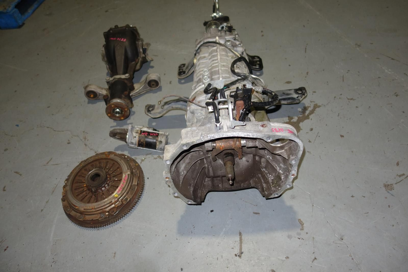 2008-2014 JDM Subaru Impreza WRX STi GRB 6speed DCCD 3.9 Transmission LSD Differential Starter TY856UB1KA Fits: 2008-2021