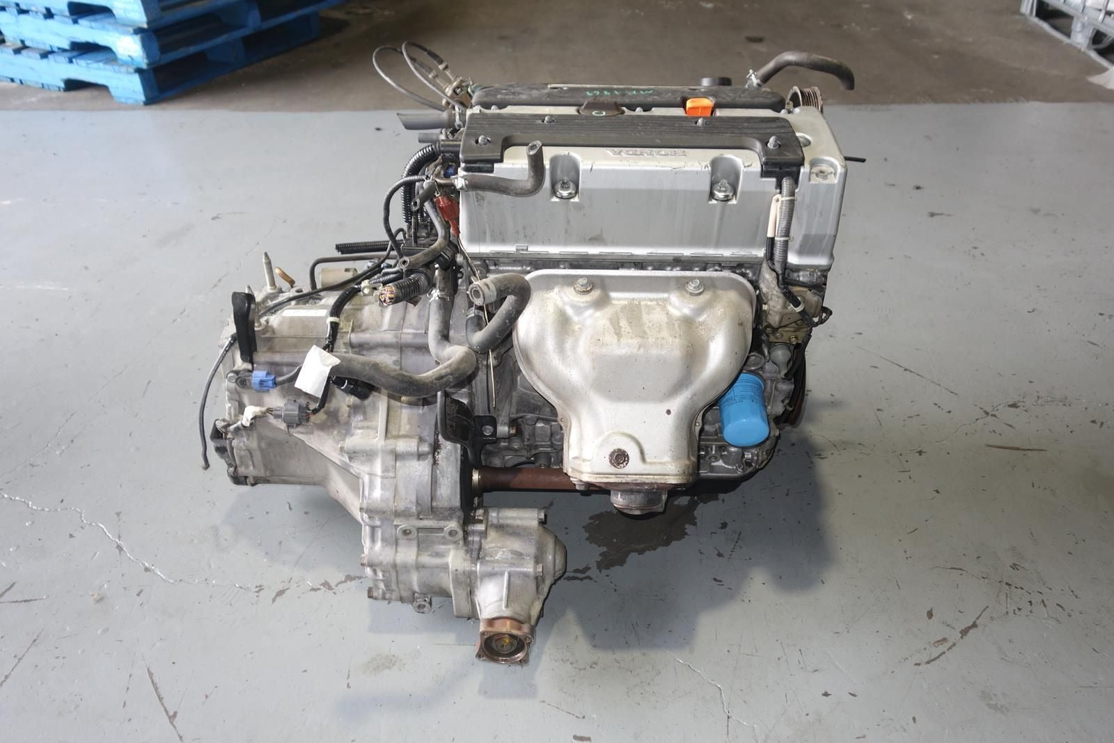 JDM Honda CRV 2.4L DOHC i-Vtec K24A Complete Engine Motor + 4x4 AWD Automatic Transmission 2002-2004 CR-V