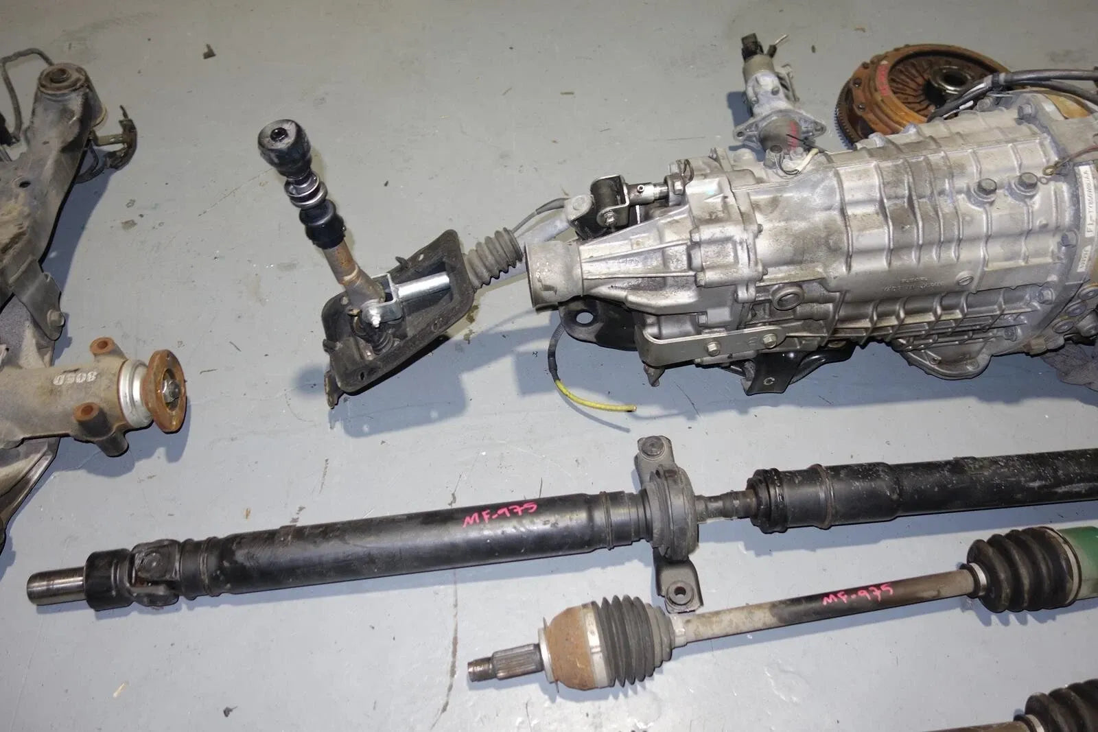 JDM Subaru Legacy Spec-B 6speed Awd Transmission Axles Rear LSD Differential Cradle 2003-2009 TY856WBDAA