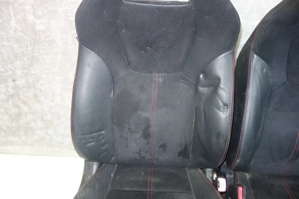 JDM Subaru Impreza WRX STi Front Seats Leather 2008-2014 GRB GRF Left Right #Set 2