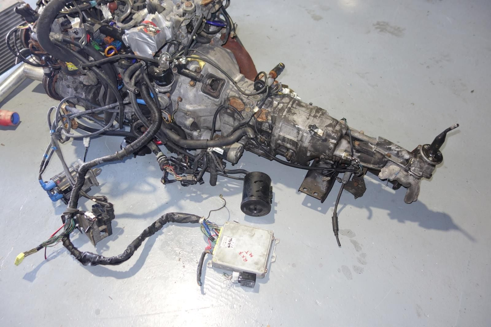 1988-1991 JDM Mazda RX7 13B Turbo Rotary Engine 5speed Transmission FC3S RX-7 FC