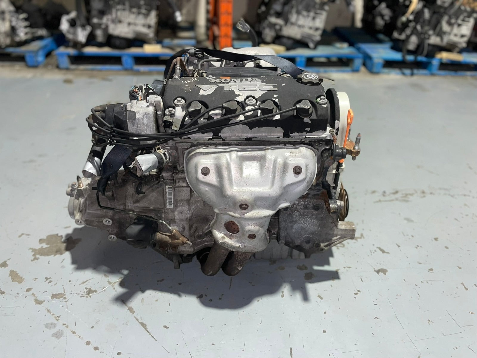 JDM Honda Civic Del Sol D16A ZC D16Y8 D16Y6 SOHC VTEC 1.6 L Engine Motor 5speed Transmission Manual OBD-2 1996-2000
